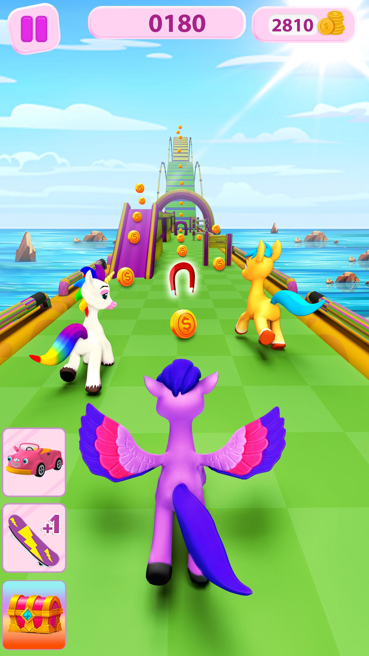 Unicorn Kingdom: Run & Build screenshot