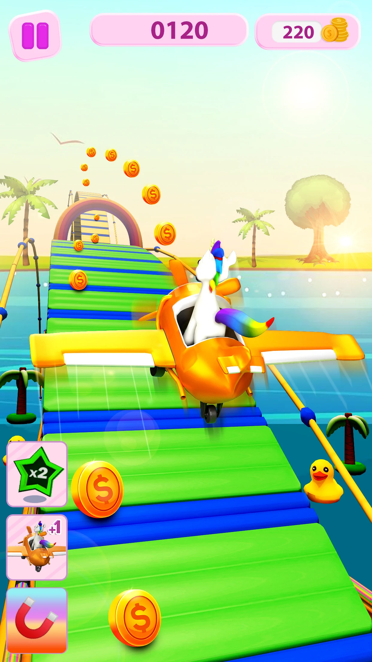 Unicorn Kingdom: Run & Build screenshot